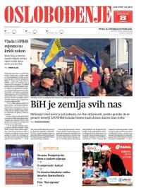 Oslobođenje - broj 26849, 26. nov 2021.