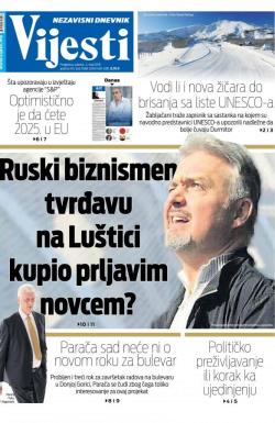 Vijesti - broj 7568, 4. maj 2019.
