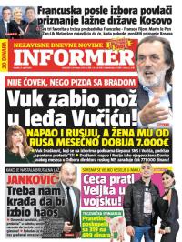 Informer - broj 1509, 11. apr 2017.