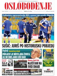 Oslobođenje - broj 24.263, 21. jun 2014.