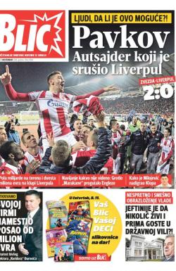 Blic - broj 7806, 7. nov 2018.