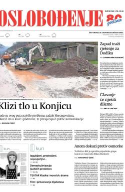 Oslobođenje - broj 27202, 19. jan 2023.