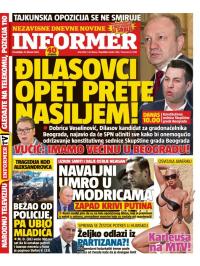 Informer - broj 3603, 19. feb 2024.