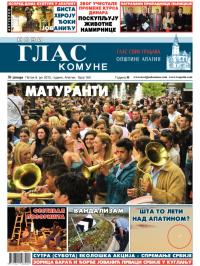Novi glas komune, Apatin - broj 160, 8. jun 2012.