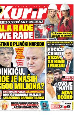 Kurir - broj 1161, 30. apr 2017.