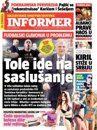 Informer - broj 764, 4. nov 2014.