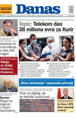 Danas - broj 8366, 25. avg 2020.