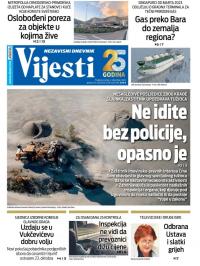 Vijesti - broj 8852, 2. dec 2022.