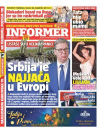Informer - broj 4087, 19. sep 2025.