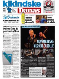 Kikindske - broj 1075, 22. nov 2019.