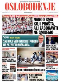 Oslobođenje - broj 24.676, 8. avg 2015.