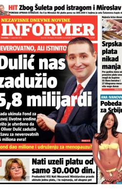 Informer - broj 112, 17. sep 2012.