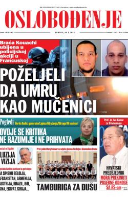 Oslobođenje - broj 24.466, 10. jan 2015.