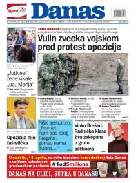 Danas - broj 7864, 11. apr 2019.