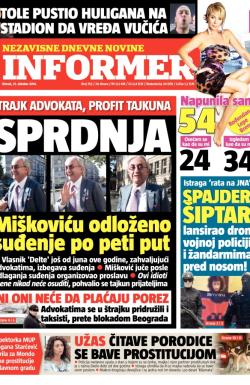 Informer - broj 752, 21. okt 2014.