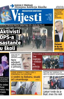 Vijesti - broj 5779, 30. apr 2014.