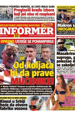 Informer - broj 3976, 13. maj 2025.