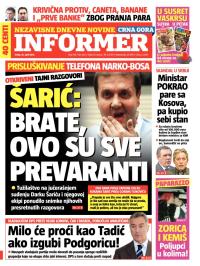 Informer CG - broj 594, 16. apr 2014.