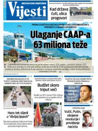 Vijesti - broj 9737, 9. jun 2025.