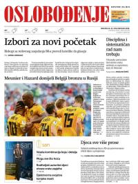 Oslobođenje - broj 25730, 15. jul 2018.
