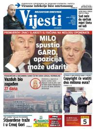 Vijesti - broj 6409, 29. jan 2016.