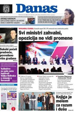 Danas - broj 9134, 24. okt 2022.