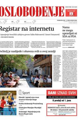 Oslobođenje - broj 25690, 4. jun 2018.