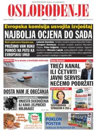 Oslobođenje - broj 24.771, 11. nov 2015.