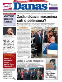 Danas - broj 6870, 21. jul 2016.