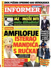 Informer CG - broj 976, 18. jul 2015.