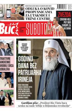 Blic - broj 8883, 20. nov 2021.