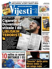 Vijesti - broj 6557, 27. jun 2016.