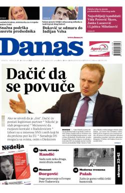 Danas - broj 5612-5613, 9. feb 2013.