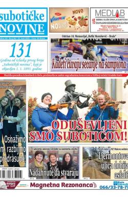 Nove Subotičke novine - broj 363, 22. mar 2024.