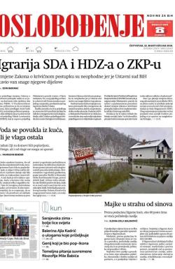 Oslobođenje - broj 25617, 22. mar 2018.