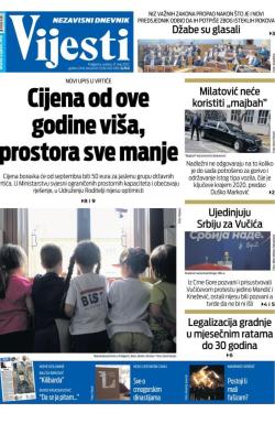 Vijesti - broj 9017, 27. maj 2023.