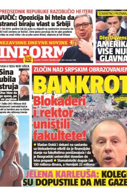 Informer - broj 3987, 26. maj 2025.