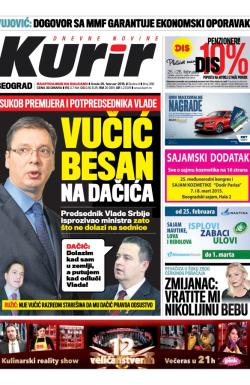 Kurir - broj 380, 25. feb 2015.