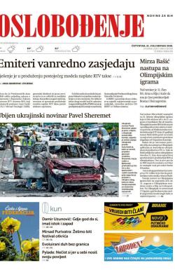 Oslobođenje - broj 25.020, 21. jul 2016.