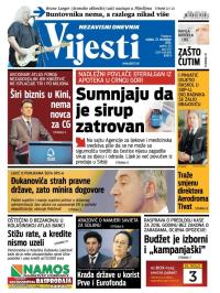 Vijesti - broj 6375, 23. dec 2015.