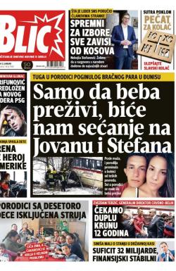 Blic - broj 7868, 12. jan 2019.