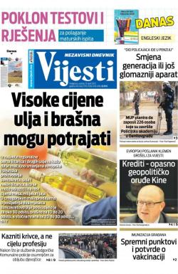 Vijesti - broj 8271, 17. apr 2021.