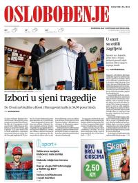 Oslobođenje - broj 27727, 7. okt 2024.