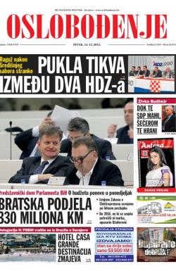 Oslobođenje - broj 24.073, 13. dec 2013.