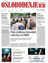 Oslobođenje - broj 26707, 11. jun 2021.