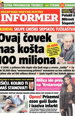 Informer - broj 300, 29. apr 2013.