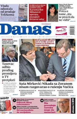 Danas - broj 6648-6649, 12. dec 2015.