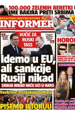 Informer - broj 1714, 9. dec 2017.