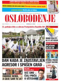 Oslobođenje - broj 24.579, 3. maj 2015.