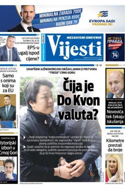 Vijesti - broj 9029, 8. jun 2023.